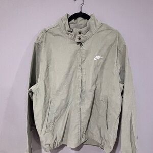 Nike Men's Light Green Jacket - Medium